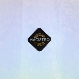 Стаканы Magistro «Дарио», 450 мл, 10x11.5 см, набор 6 шт., стекло, перламутровые