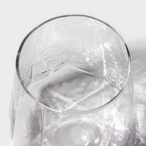 Стаканы Magistro «Дарио», 450 мл, 10x11.5 см, набор 6 шт., стекло, прозрачные