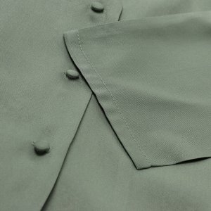 Костюм женский (рубашка, шорты) MINAKU: Casual Collection, оливковый