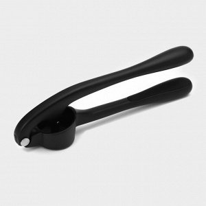 Пресс для чеснока Magistro Vantablack, 16.5x4.5 см, чёрный