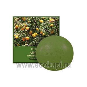 DEOPROCE ARGAN MOISTURE SOAP Мыло с аргановым маслом 100г