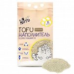 Наполнитель тофу &quot;Котэ&quot;, впитываемость 5 л, оригинальный