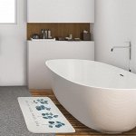 Коврик для ванной Этель&quot;Эвкалипт&quot;, 80х50 см, велюр   5399388