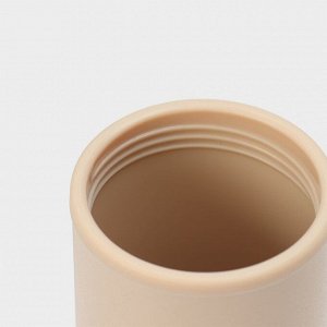 Бутылка для воды Magistro Cork, c элементами пробки, 450 мл, 7x7x23 см, пластик, бежевая
