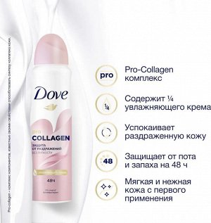 Dove Дезодорант женский спрей Дав Pro-Collagen 150 мл