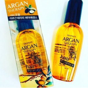 DEOPROCE ARGAN THERAPI HAIR ESSENCE 80ml МАСЛО-СЫВОРОТКА ДЛЯ ВОЛОС АРГАНОВОЕ МАСЛО