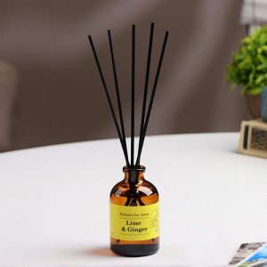 Диффузор ароматический ЛАЙМ и ИМБИРЬ (Lime & Ginger), 50 мл
