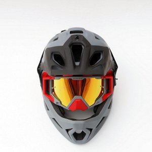 Велосипедный шлем SCOHIRO-WORK  DH-YUTH-001. 54-58