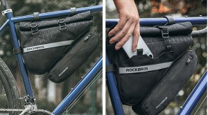 Велосипедная сумка под раму Rockbros 070 . 0.73/1.3 л