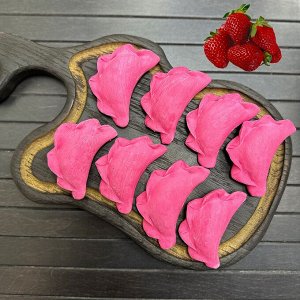 Вареники с клубникой