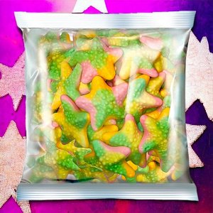 Мармелад жевательный «Звездочки со вкусом персика и апельсина» «KrutFrut» (упаковка 0,5 кг)