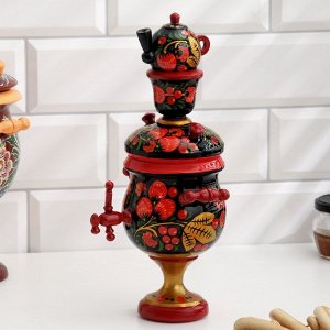 Сувенир «Самовар», хохлома