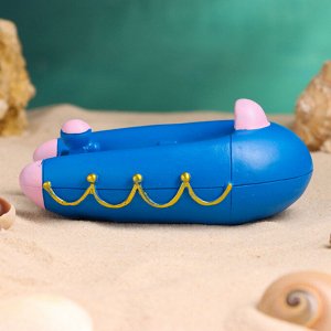 Сувенирная модель корабля «Надувная лодка», фигурка полистоун, 12x7 см