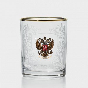 Набор стеклянных стаканов «Россия», 250 мл, 6 шт