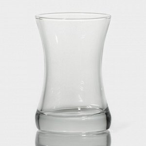 Набор стеклянный чайный Lav «Дзен», 12 предметов: стаканы 155 мл (6 шт), блюдца d=14 см (6 шт)