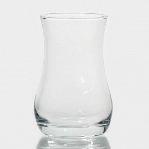 Набор стеклянный чайный Lav «Ева», 12 предметов: стаканы 160 мл (6 шт), блюдца 13,5x10,5 см (6 шт)