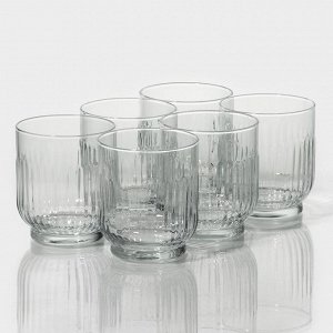Набор стеклянных стаканов Lav «Токио», 330 мл, 7,9x9 см, 6 шт