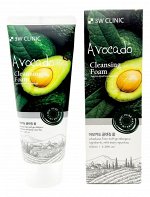 3W Clinic Пенка для умывания с экстрактом авокадо Avocado Cleansing Foam
