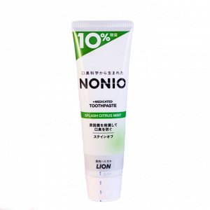 Зубная паста Lion Nonio +Medicated Splash Citrus Mint, 143 гр