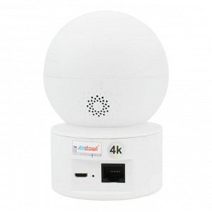 Hoco Умная Wi-Fi Smart IP-Камера HD 4K smart camera 360° ,1080p, ночное видение, обнаружение движения