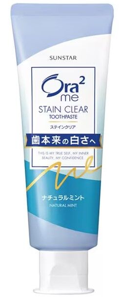 ORA2 Me Stain Clear - зубная паста против желтого налета с разными ароматами