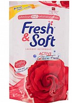 LION &quot;Essence Fresh &amp; Soft&quot; Средство для стирки жидкое 400мл &quot;Red Rose&quot; (Sparkling Kiss) (мягкая упак.) /24шт/ Таиланд