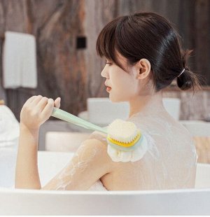 Щетка для тела с длинной ручкой