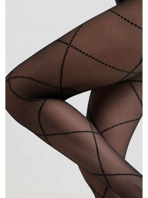 Galerie Колготки женские с имитацией шнуровки