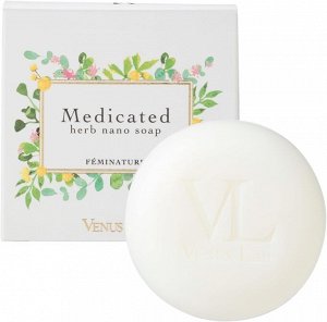 VENUS LAB Medicated Herb Nano Soap - мыло против неприятных запахов деликатных зон