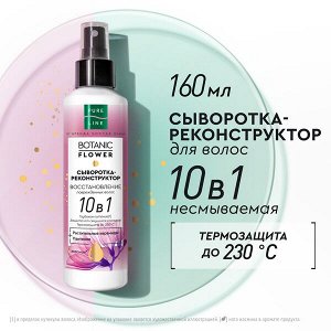 NEW ! PREMIUM Чистая Линия cыворотка-реконструктор для волос РЕКОНСТРУКЦИЯ И ЗАЩИТА С КЕРАМИДАМИ, ЭФИРНЫМИ МАСЛАМИ И ПАНТЕНОЛОМ 160 мл