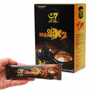 TRUNG NGUYEN Растворимый кофе G7 STRONG X2 3в1 - 1 саше