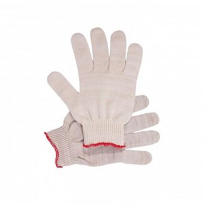 600-4 перчатка х/б (бел обычный)