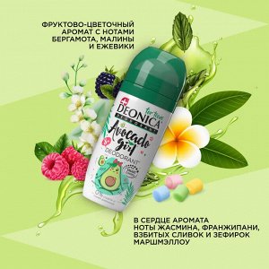 Дезодорант для девочек от 8 лет ролик DEONICA For teens Avocado Girl 50 мл Деоника