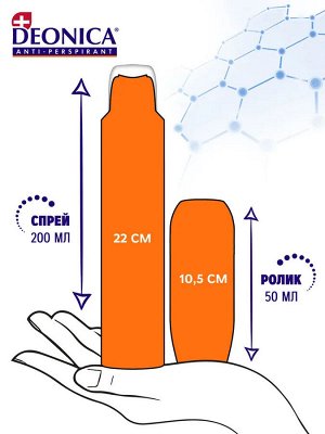Дезодорант мужской спрей DEONICA 5 Protection for Men 200 мл Деоника