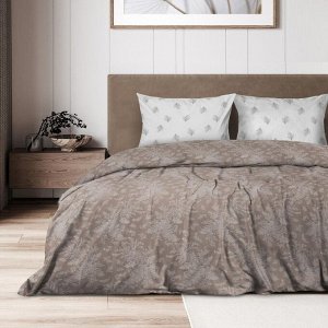 КПБ евро перкаль "Wenge" (70х70) рис.  24369-8/11215-1 Amalia