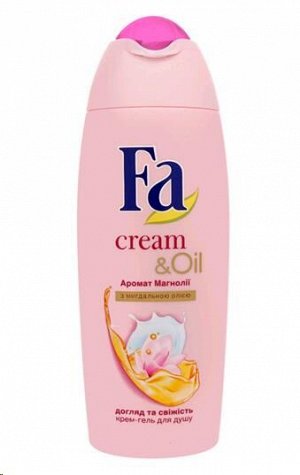 Fa Cream & Oil гель д/душа 250мл очищ. д/в тип.кожи магнолия флакон 1шт / 10шт / 2800925 / 731415