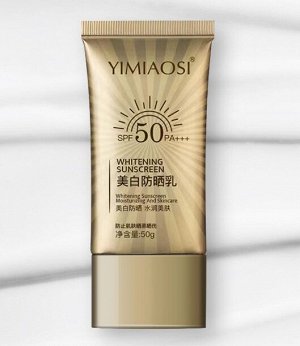Солнцезащитный крем для лица Yimiaosi Whitening Sunscreen SPF50 PA+++