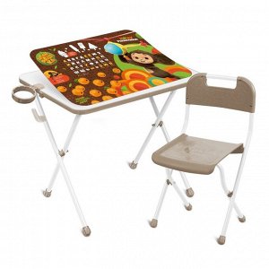 Комплект детской мебели «Чебурашка», стол, стул