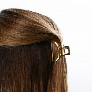Краб для волос металлический «Для самой нежной и красивой» , 4 х 2.8 см