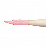 Mediok Перчатки нитриловые смотровые одноразовые неопудренные / Nitrile Optima, размер S, розовый фламинго, 50 пар (100 штук)