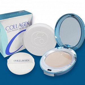 Enough Компактная пудра для лица №23 / Hydro Moisture Two Way Cake SPF 25, 13 г x 13 г