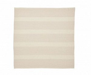 VIPPSTARR, Скатерть в полоску, красный/натуральный, 150х150 см