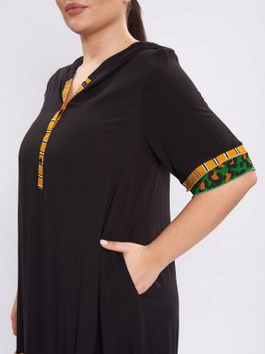 Платье леопардовое с капюшоном ZPP80004STR51