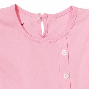 17011 Платье для девочки ментол,розовый