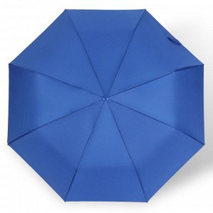 Зонт полуавтоматический «Розы», с проявляющимся рисунком, эпонж, 3 сложения, 8 спиц, R = 48 см, цвет МИКС