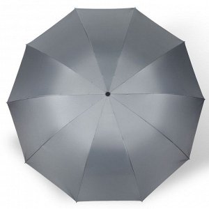 Зонт механический «Однотон», сатин, 4 сложения, 10 спиц, R = 62 см, цвет МИКС