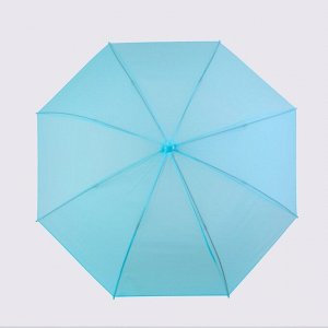 Зонт - трость полуавтоматический «Нежность», 8 спиц, R = 46 см, рисунок МИКС