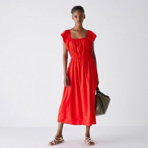 Женское платье, красный