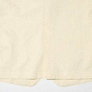 UNIQLO - пиджак из смесового льна - 31 BEIGE