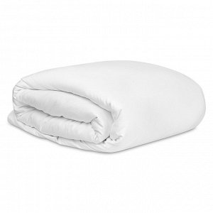 Комплект постельного белья из плотного сатина белого цвета из коллекции Essential, 200х220 см